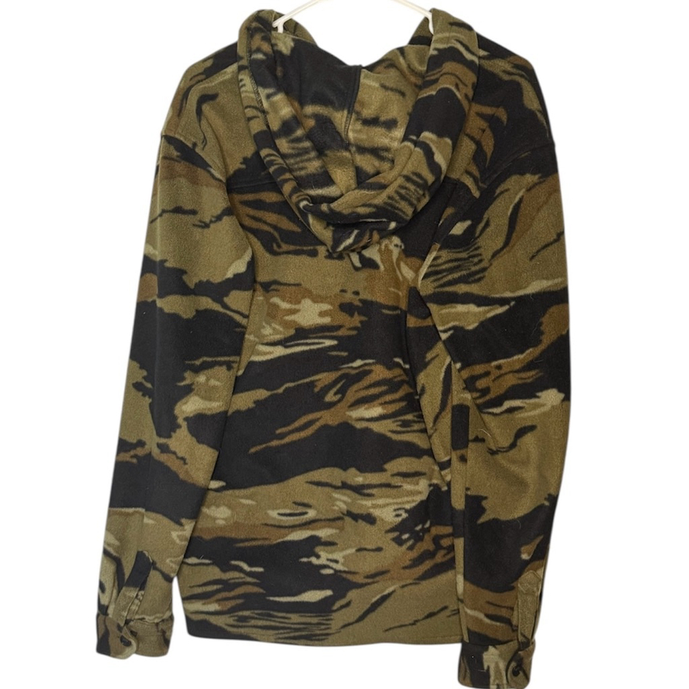 Billabong Adventure Division Outdoor Mens M Camo AOP Pullover Fleece Hoodie - Picture 2 of 6